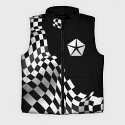 Мужской жилет Jeep racing flag, цвет: 3D-черный