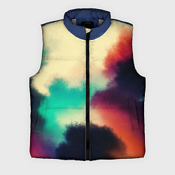 Мужской жилет Пелена облаков, цвет: 3D-светло-серый