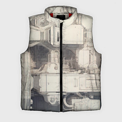 Мужской жилет Футуристическая архитектура будущего