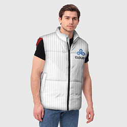 Мужской жилет Cloud9 white, цвет: 3D-красный — фото 2