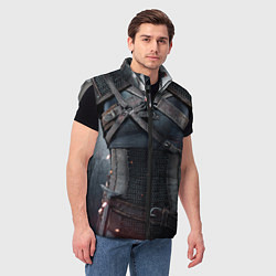 Мужской жилет Броня Геральта, цвет: 3D-светло-серый — фото 2