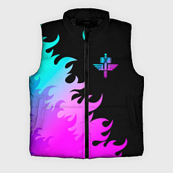 Мужской жилет Manowar неоновый огонь