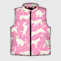 Мужской жилет Котики собачки