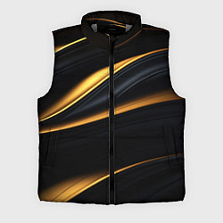 Мужской жилет Black gold texture