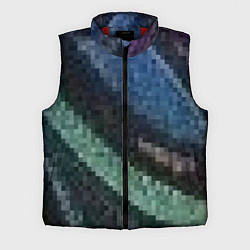 Мужской жилет Пиксельный узор, цвет: 3D-красный