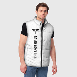 Мужской жилет The Last Of Us glitch на светлом фоне: по-вертикал, цвет: 3D-черный — фото 2