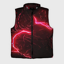 Мужской жилет Красные молнии