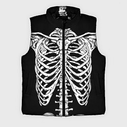 Мужской жилет Skeleton ribs, цвет: 3D-черный