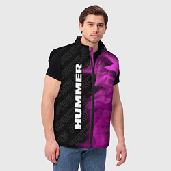 Мужской жилет Hummer pro racing: по-вертикали, цвет: 3D-черный — фото 2