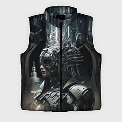Мужской жилет Кибернетическая леди
