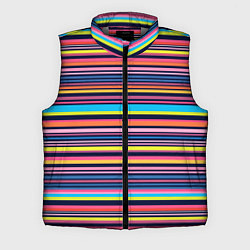 Мужской жилет Яркие полоски