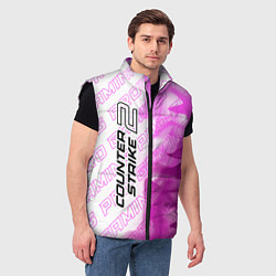 Мужской жилет Counter-Strike 2 pro gaming: по-вертикали, цвет: 3D-черный — фото 2