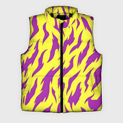 Мужской жилет Кислотный тигр паттерн