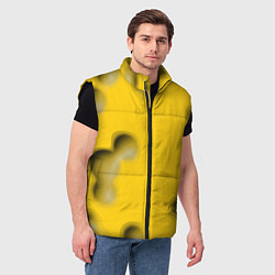 Мужской жилет Сырная плоскость, цвет: 3D-черный — фото 2