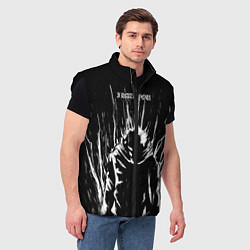 Мужской жилет Итадори в ярости - Магическая битва, цвет: 3D-черный — фото 2