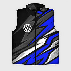 Мужской жилет Volkswagen - Синяя абстракция