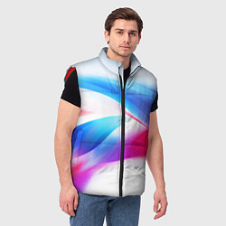 Мужской жилет Футболка Россия, цвет: 3D-красный — фото 2