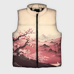 Мужской жилет Сакура в горах