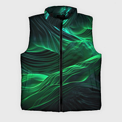 Мужской жилет Зеленая абстракция