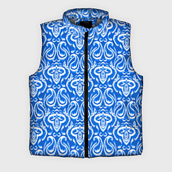 Мужской жилет Синий этнический орнамент
