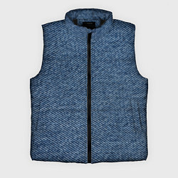 Мужской жилет Текстура джинсы, цвет: 3D-черный