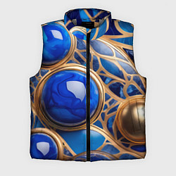 Мужской жилет Лазуритовый флюид