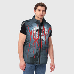 Мужской жилет Ужасный день, цвет: 3D-светло-серый — фото 2