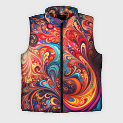 Мужской жилет Новая гжель