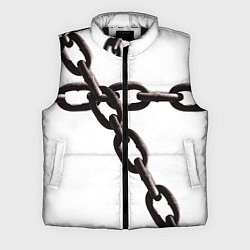 Мужской жилет Цепью скованы, цвет: 3D-черный