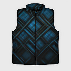 Мужской жилет Тёмно-синяя шотландская клетка