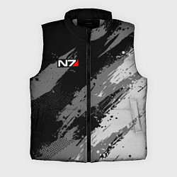 Мужской жилет N7 - mass effect monochrome