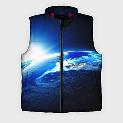 Мужской жилет Восход солнца в космосе