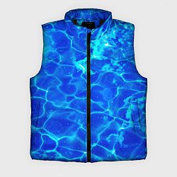 Мужской жилет Чистая вода океаны, цвет: 3D-черный