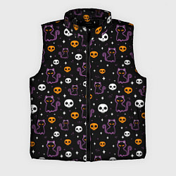 Мужской жилет Cat in space