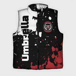 Мужской жилет Umbrella Security на спортивном красно бело чёрном