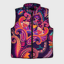 Мужской жилет Индийские этнические узоры