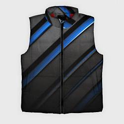 Мужской жилет Black blue lines
