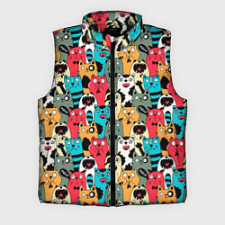 Мужской жилет Мультяшные коты