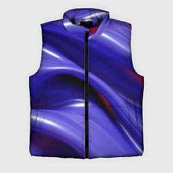 Мужской жилет Фиолетовые абстрактные волны