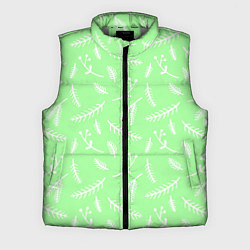 Мужской жилет Нежный новогодний узор, цвет: 3D-светло-серый