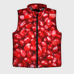 Мужской жилет Спелые зёрна граната