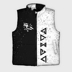 Мужской жилет Ведьмак лого, цвет: 3D-черный