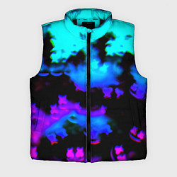 Мужской жилет Marshmello neon space, цвет: 3D-черный