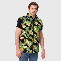 Мужской жилет Котофляж, цвет: 3D-черный — фото 2