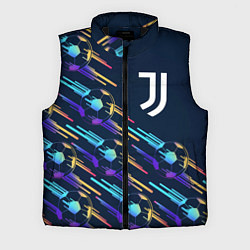 Мужской жилет Juventus градиентные мячи, цвет: 3D-черный