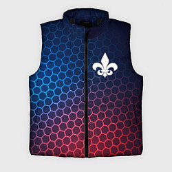 Мужской жилет Saints Row неоновые соты, цвет: 3D-черный