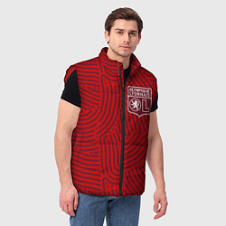 Мужской жилет Lyon отпечатки, цвет: 3D-красный — фото 2