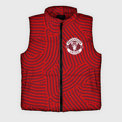 Мужской жилет Manchester United отпечатки, цвет: 3D-красный