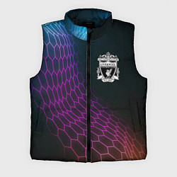 Мужской жилет Liverpool футбольная сетка, цвет: 3D-черный