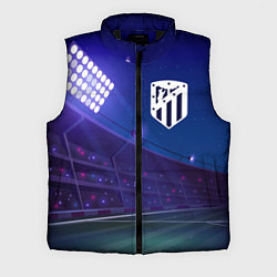Мужской жилет Atletico Madrid ночное поле, цвет: 3D-черный